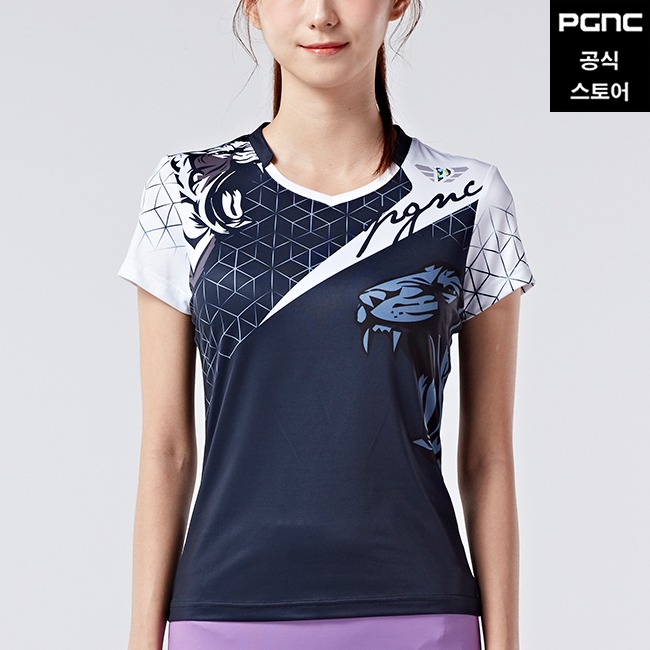 여성 그래픽라인 티셔츠 GST-2031